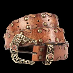 Sale Freebird Stores Whip Stitch Belt Brown