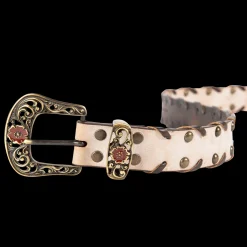 Clearance Freebird Stores Whip Stitch Belt Taupe
