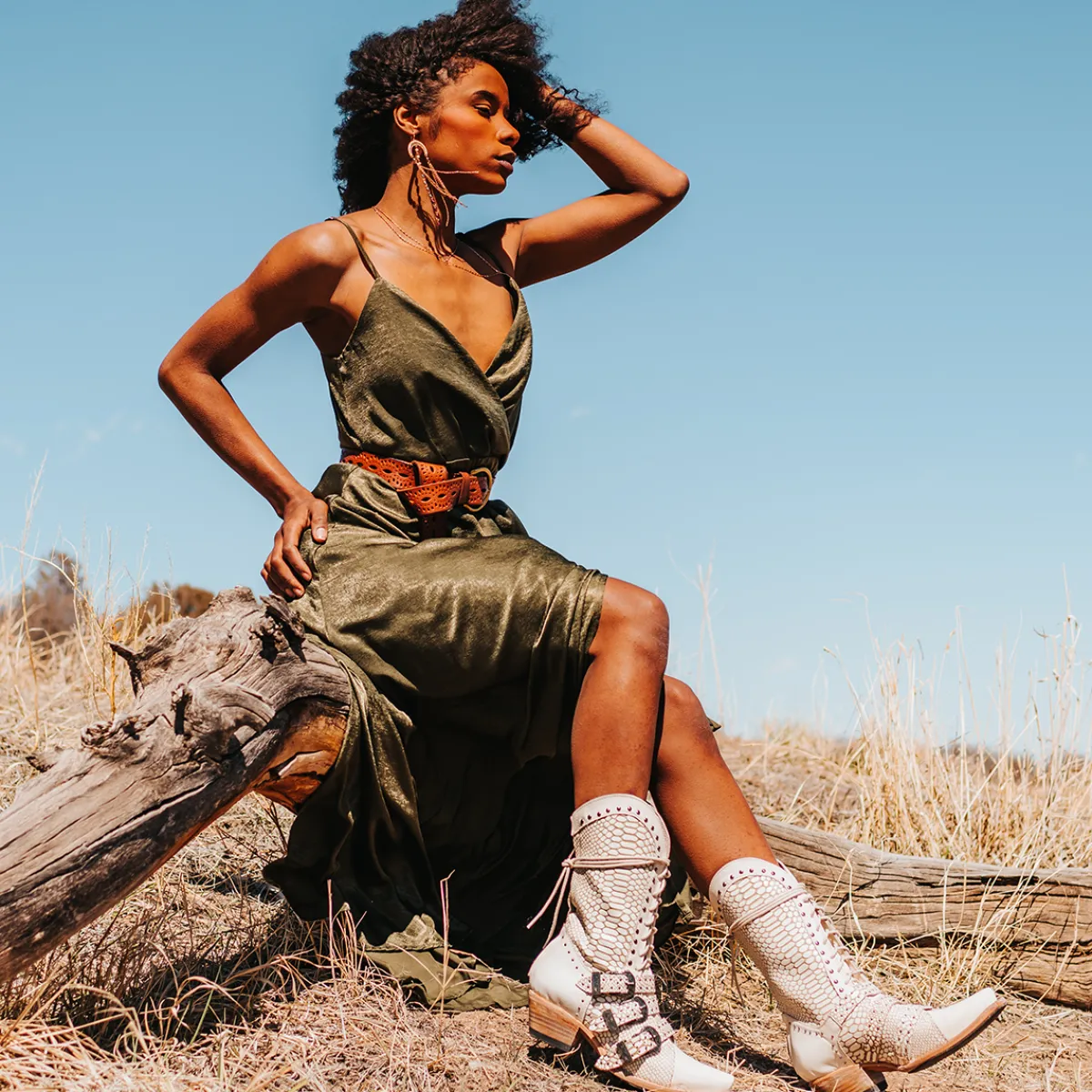 Clearance Freebird Stores Winnie White Snake