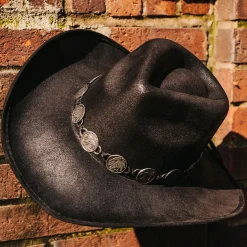 Discount Freebird Stores Wyatt Black Distressed